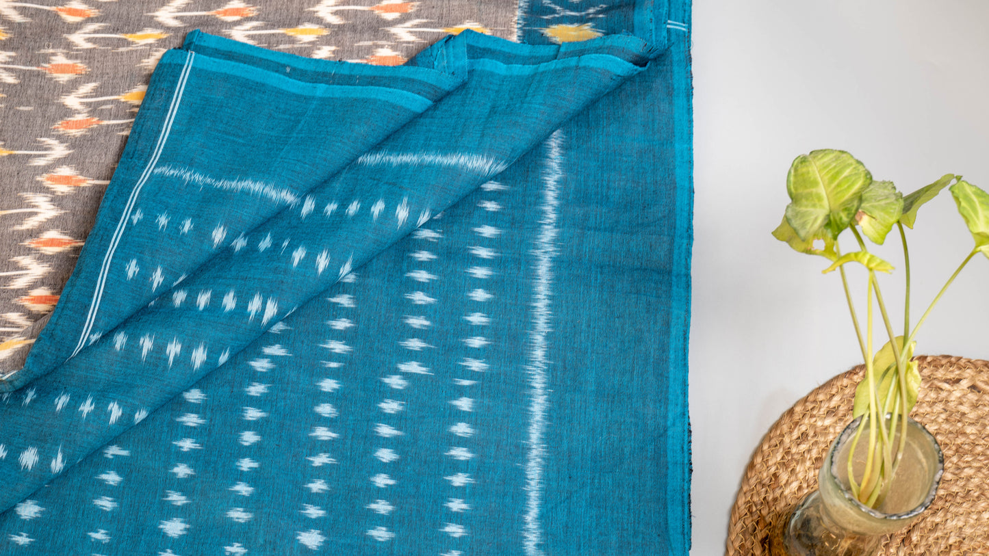 Amudhan - Single Ikat Pure Cotton Saree