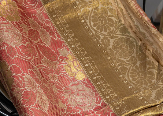 Snehlata - Jacquard Woven Pure Silk Kanjeevaram Saree