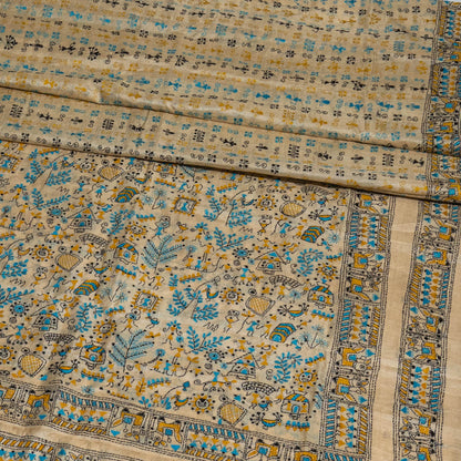 Aparajita - Warli Kantha Saree