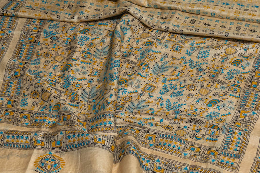 Aparajita - Warli Kantha Saree