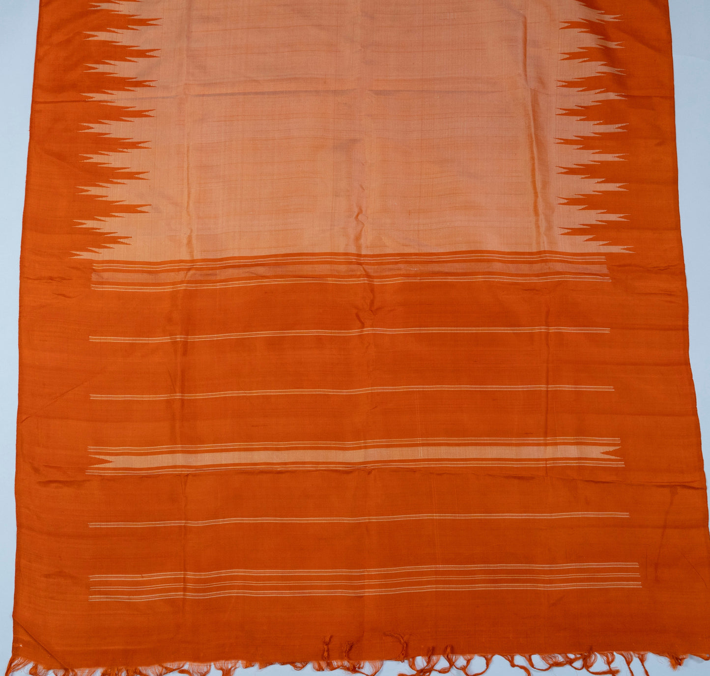Chandramaulika~ Zero Zari Kanjeevaram Silk Saree – Tamil Nadu’s Grace in Pure Form