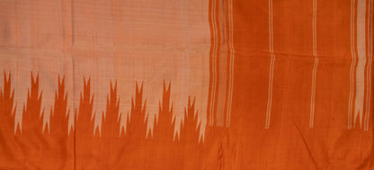 Chandramaulika~ Zero Zari Kanjeevaram Silk Saree – Tamil Nadu’s Grace in Pure Form
