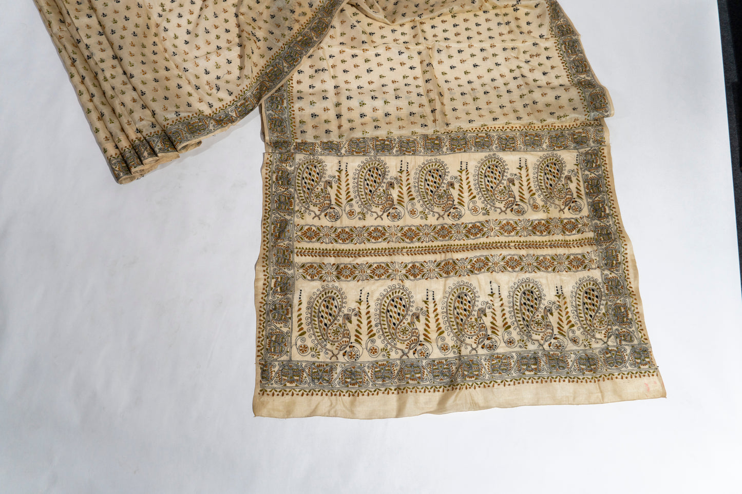 Sucharita - Pure Tussar Silk Kantha Saree
