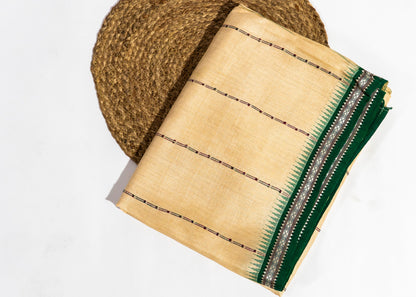 Ashalata - Vidarbha Tussar Silk Saree