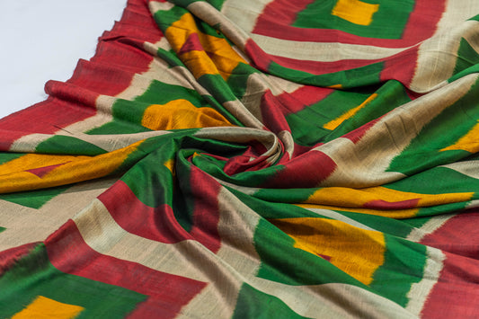 Kamakshi - Pure Silk Ikkat Saree