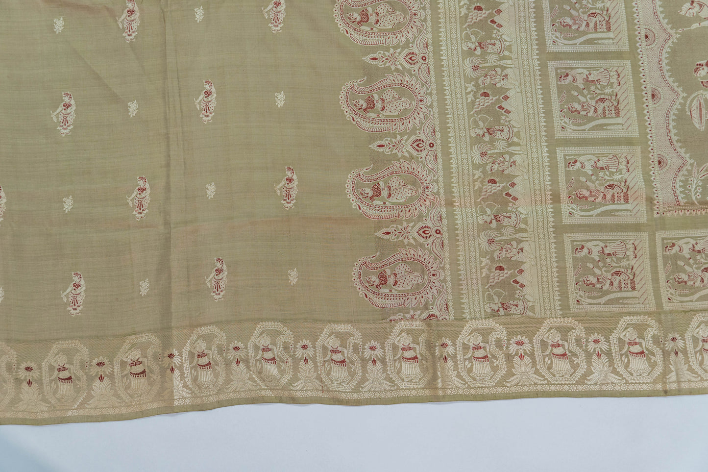 Protima - Baluchari Pure Silk Saree