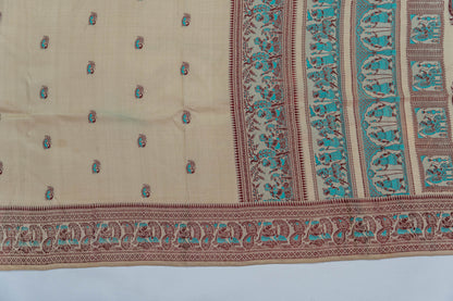 Bimala - Baluchari Pure Silk Saree