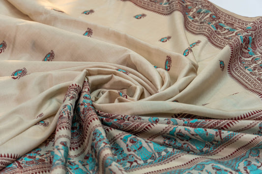 Bimala - Baluchari Pure Silk Saree