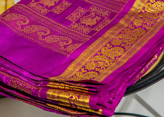 Shonali - Pure Silk Kanjeevaram Saree