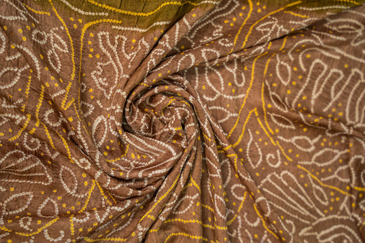 Gaurangi - Gajji Silk Lagdi Pata Saree