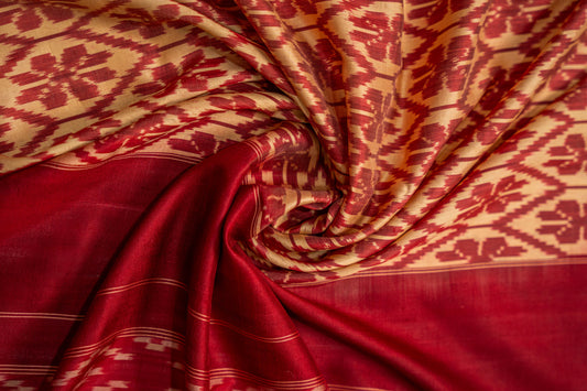 Vasundhara - Pure Silk Ikkat Saree