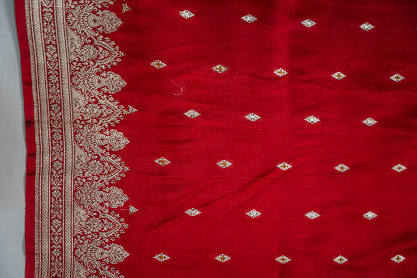 Rajeshwari - Red Banarsee Saree
