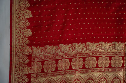 Niramala - Red Banarsee Saree