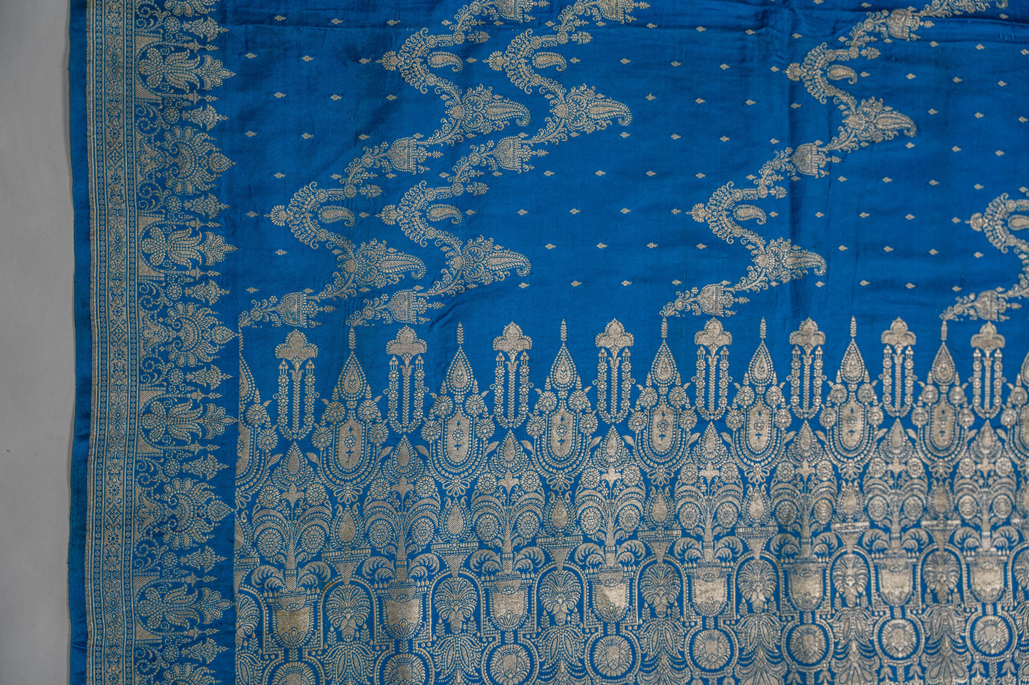 Radha - Blue Banarsee Saree