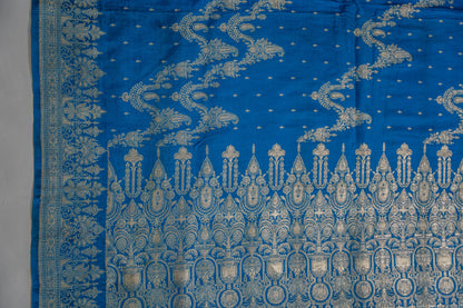 Radha - Blue Banarsee Saree
