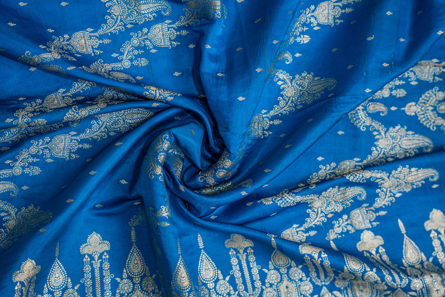 Radha - Blue Banarsee Saree