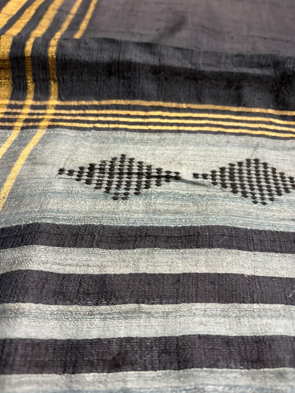 Raavi~Kosa Tussar Silk Saree