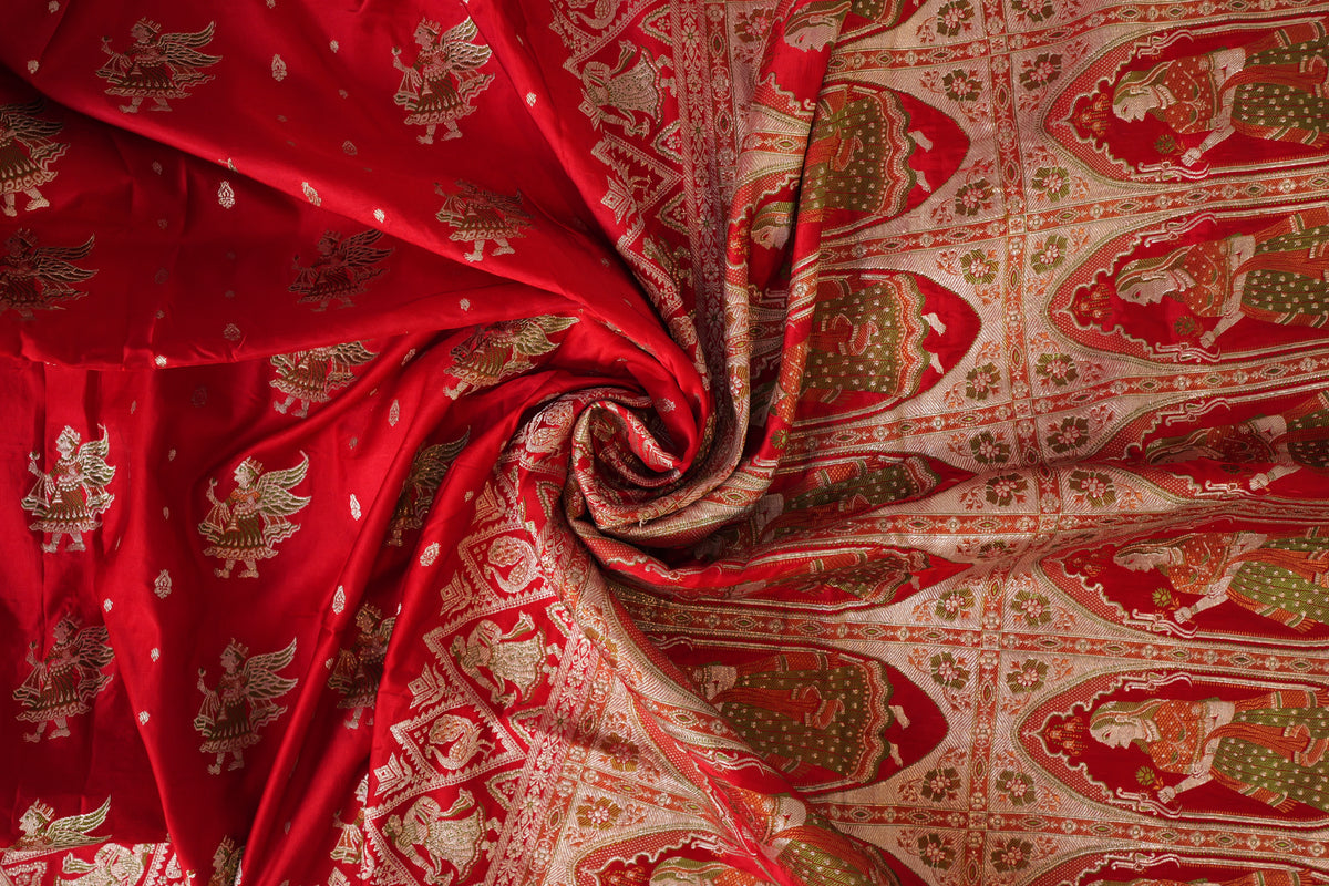 Prakriti~Banarsee Saree Maroon