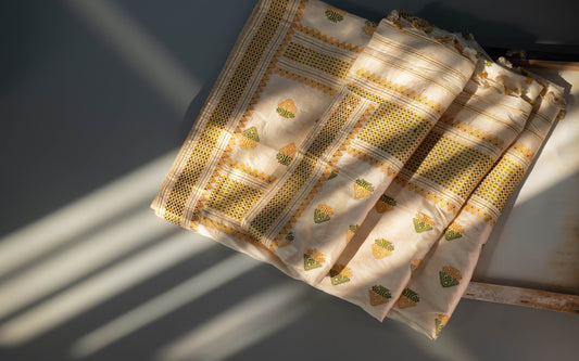 Chitrani - Assam Weave Pure Mulberry Silk Saree