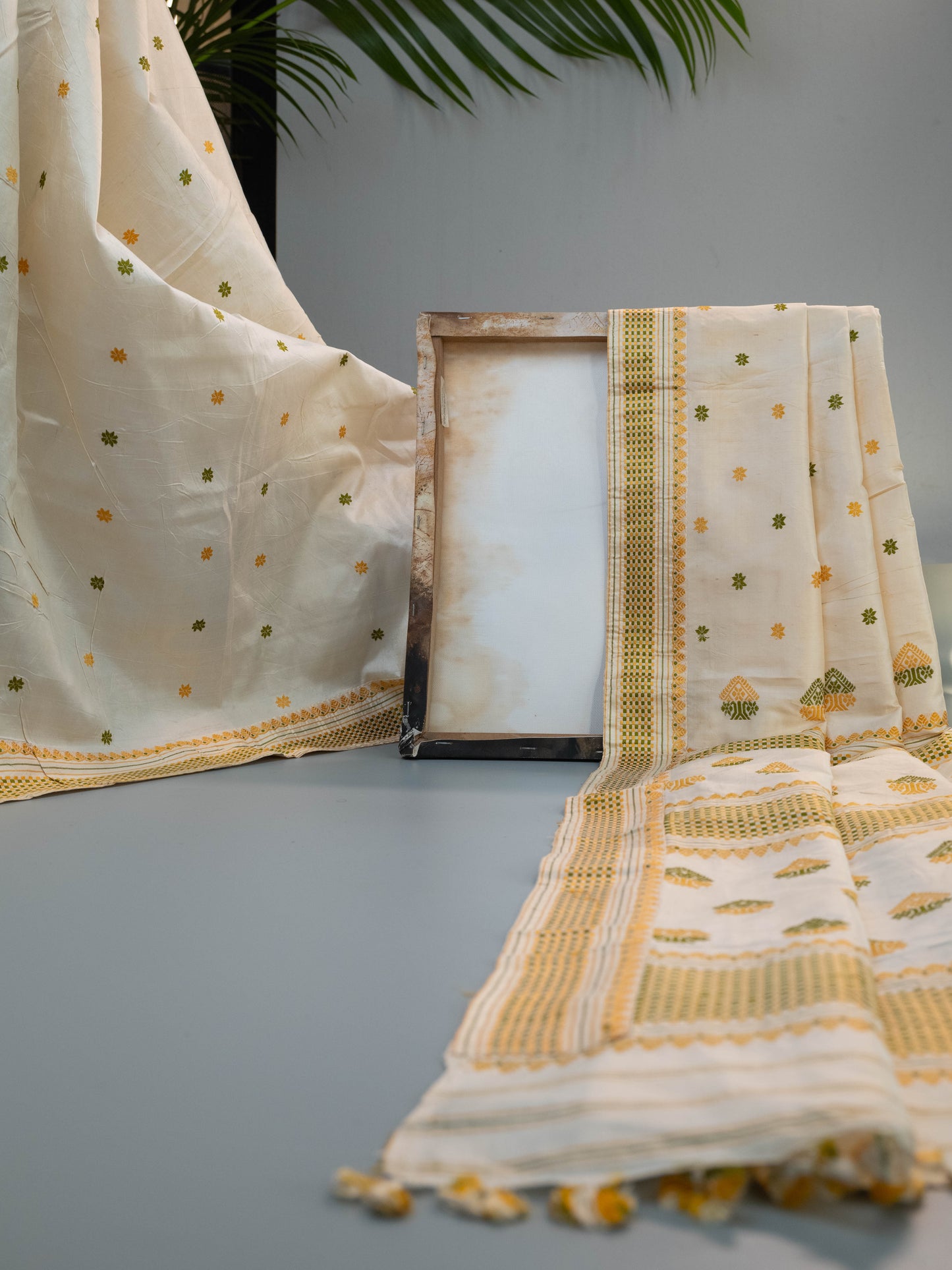 Chitrani - Assam Weave Pure Mulberry Silk Saree