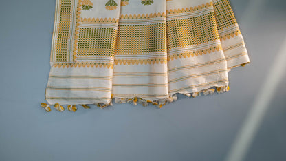 Chitrani - Assam Weave Pure Mulberry Silk Saree