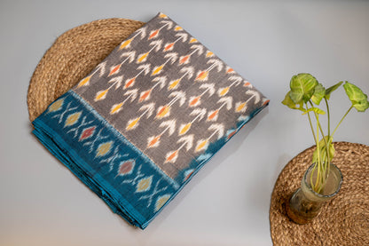 Amudhan - Single Ikat Pure Cotton Saree