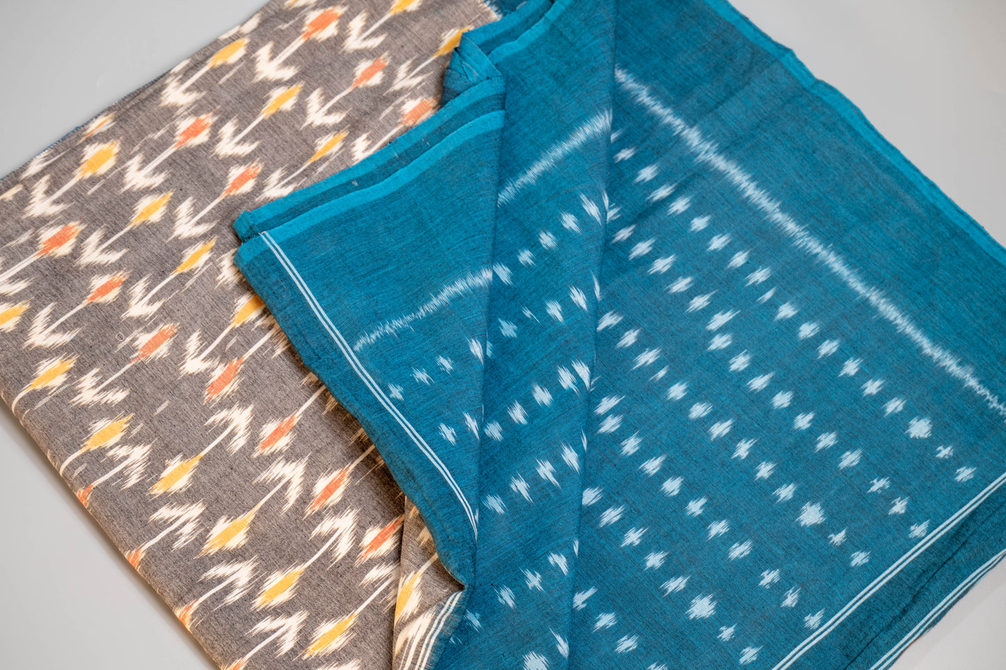 Amudhan - Single Ikat Pure Cotton Saree
