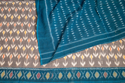 Amudhan - Single Ikat Pure Cotton Saree