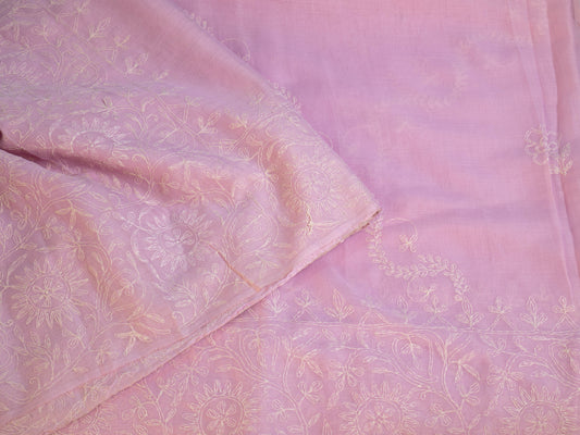 Haripriya - Tepchi Pure Cotton Lucknowi Chikankari Saree