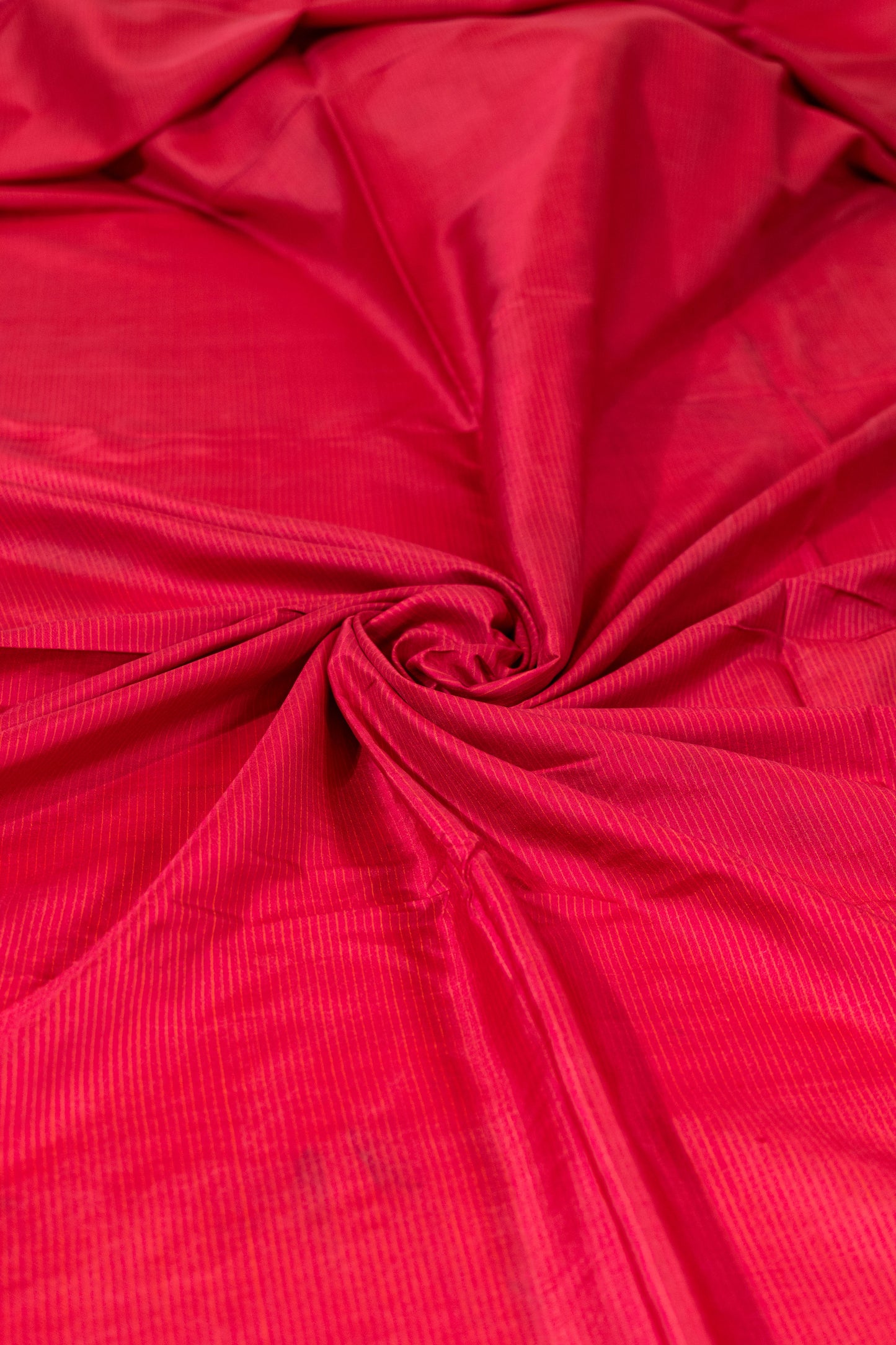 Gulasharfi~ Maroon Arani Silk Saree with Green Borders & Thazampoo Palla – A Jewel from Tamil Nadu’s Looms