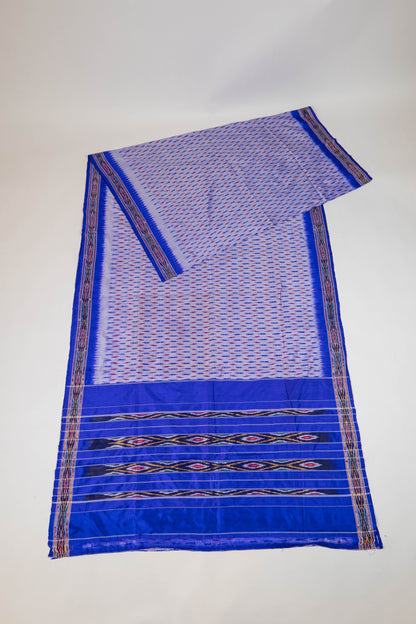 Aarohi~ Lilac & Purple Pochampally Pure Silk Saree