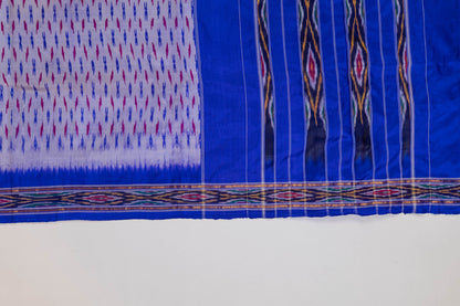 Aarohi~ Lilac & Purple Pochampally Pure Silk Saree