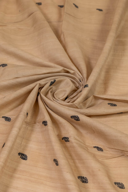 Raavi~ Pure Tussar Silk Baluchari Saree