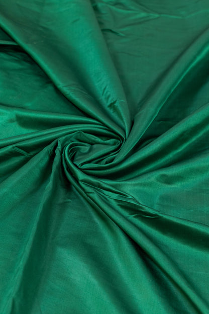 Satya~ Valkalam Green Pure Silk Handloom Saree