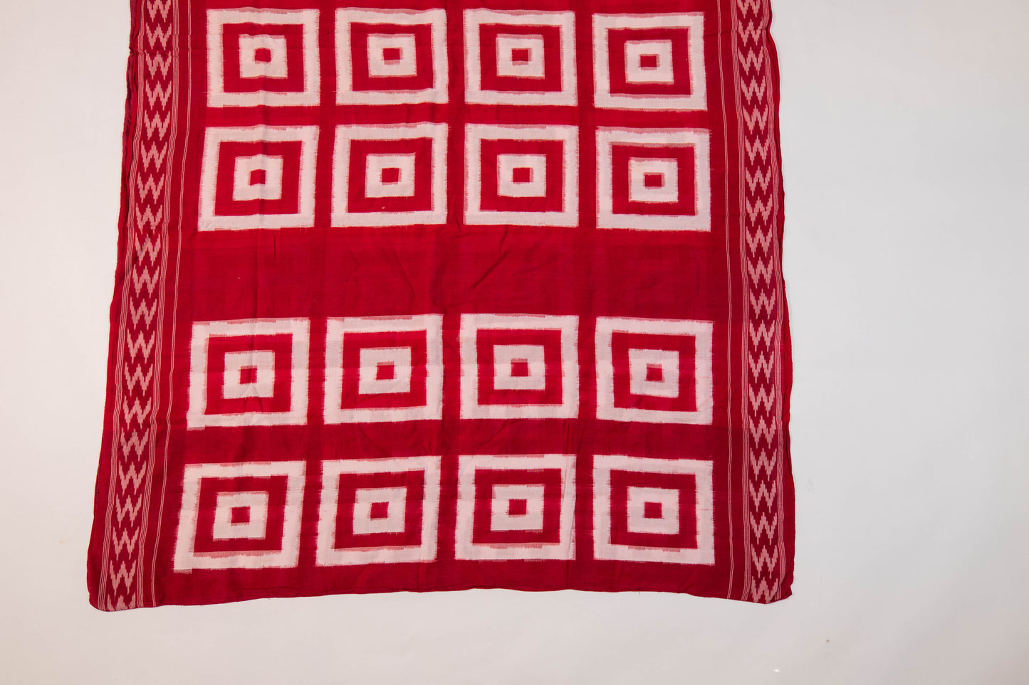 Paro~ Telia Ikkat Pure Silk Saree – Andhra Heritage