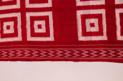 Paro~ Telia Ikkat Pure Silk Saree – Andhra Heritage
