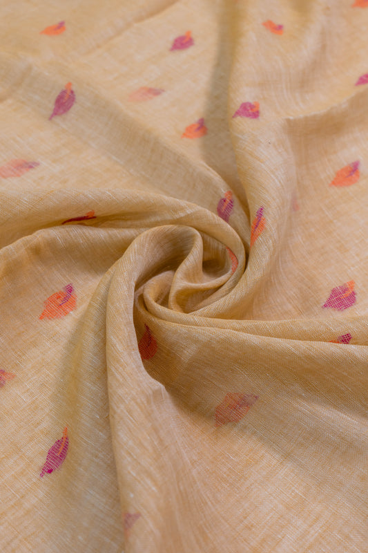 Linen Jamdani Saree – West Bengal Loom