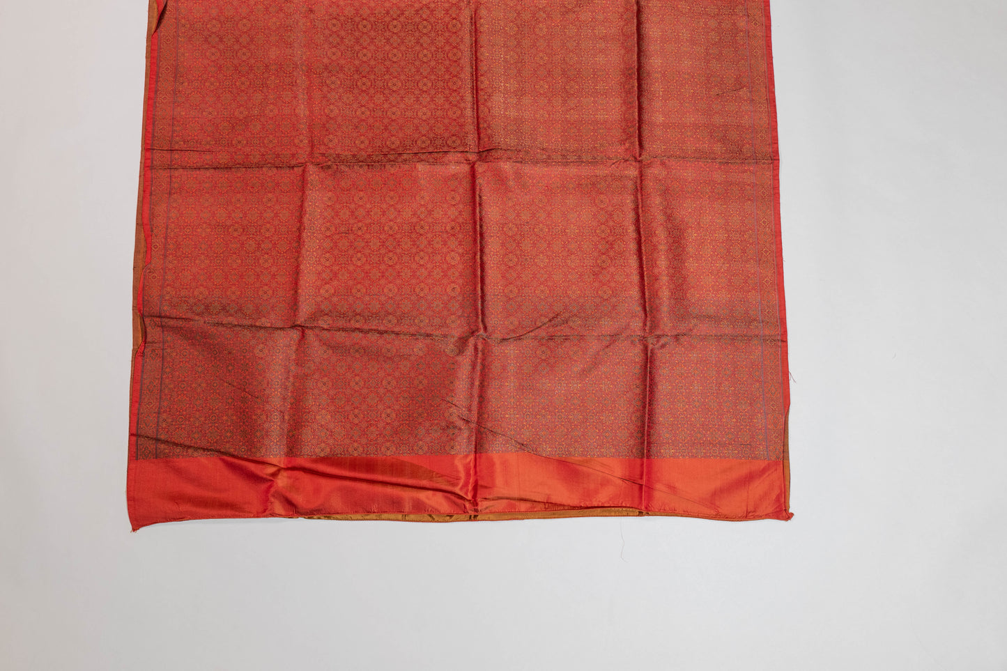 Mayaye~Maroon Pure Silk Himroo Saree
