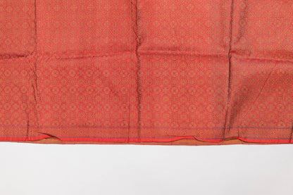 Mayaye~Maroon Pure Silk Himroo Saree