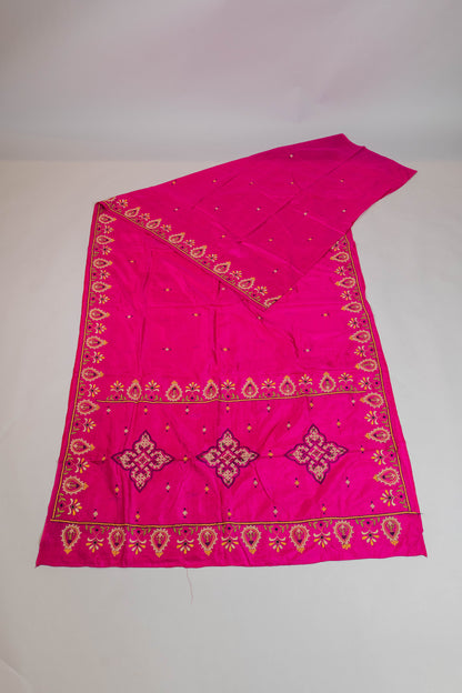 Amurti~Kutchi Embroidered Saree