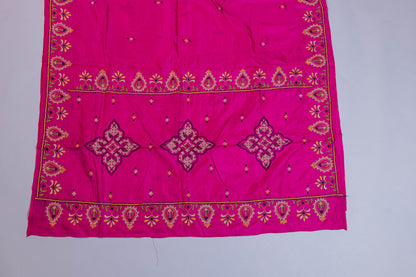 Amurti~Kutchi Embroidered Saree