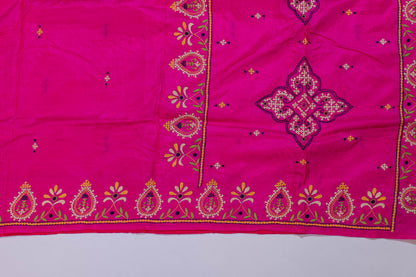 Amurti~Kutchi Embroidered Saree