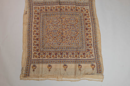 Amritasha~Warli Kantha Pure Tussar Silk Saree
