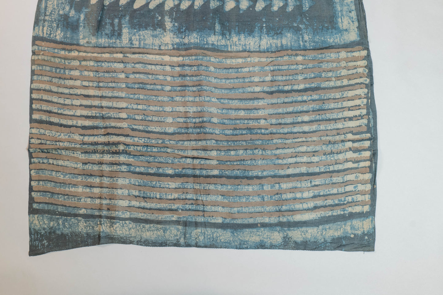 Anika~Ajrakh Pure Tussar Silk SAree