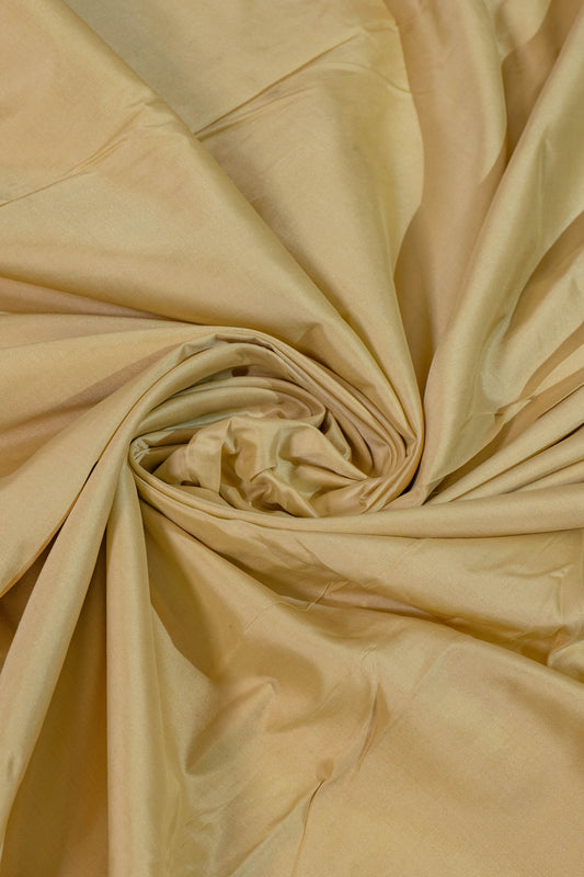 Sati~Off White Mulberry Silk Banarsee Saree