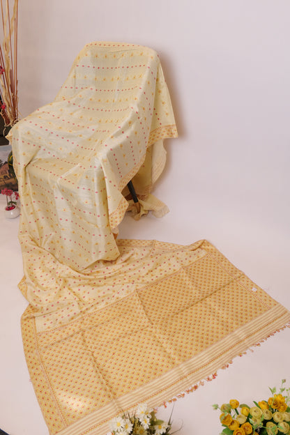 Shailsuta~Assam Mulberry Silk Golden Red