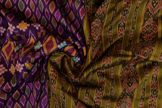 Siddhi~Khandua Saree Purple