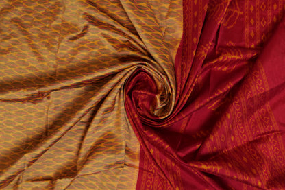 Samartha~Ikkat saree Multicolour