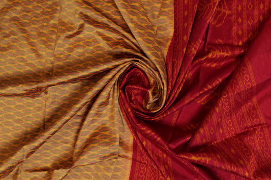 Samartha~Ikkat saree Multicolour