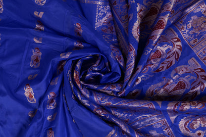 Swarnchari Saree Royal Blue